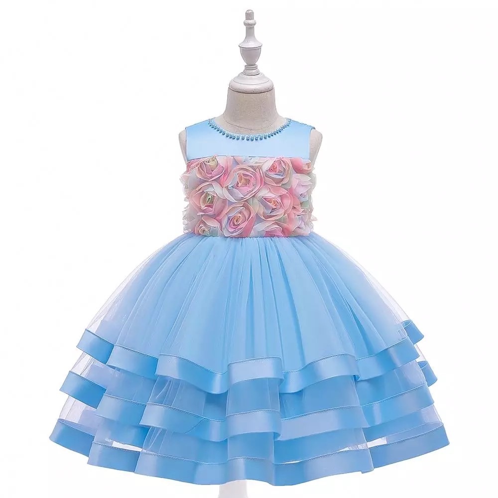 Luxury Unicorn 🦄 Flower 🌸 application Birthday Princess Dress